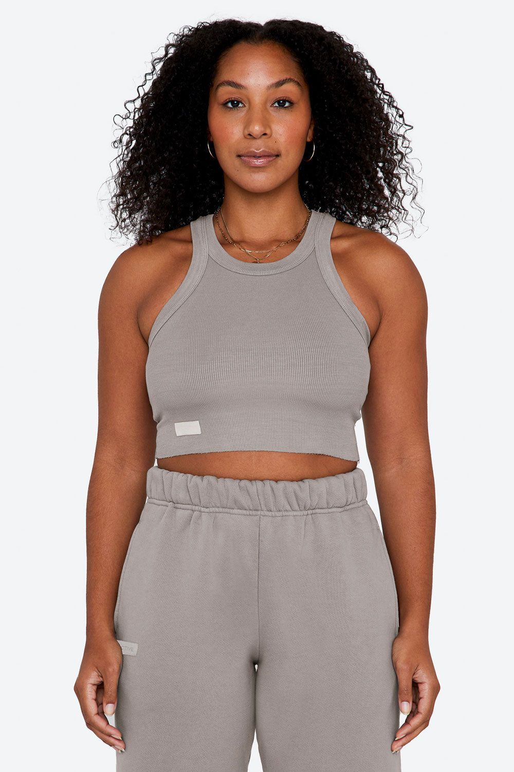 RACER TANK - STONE sold by SETactive