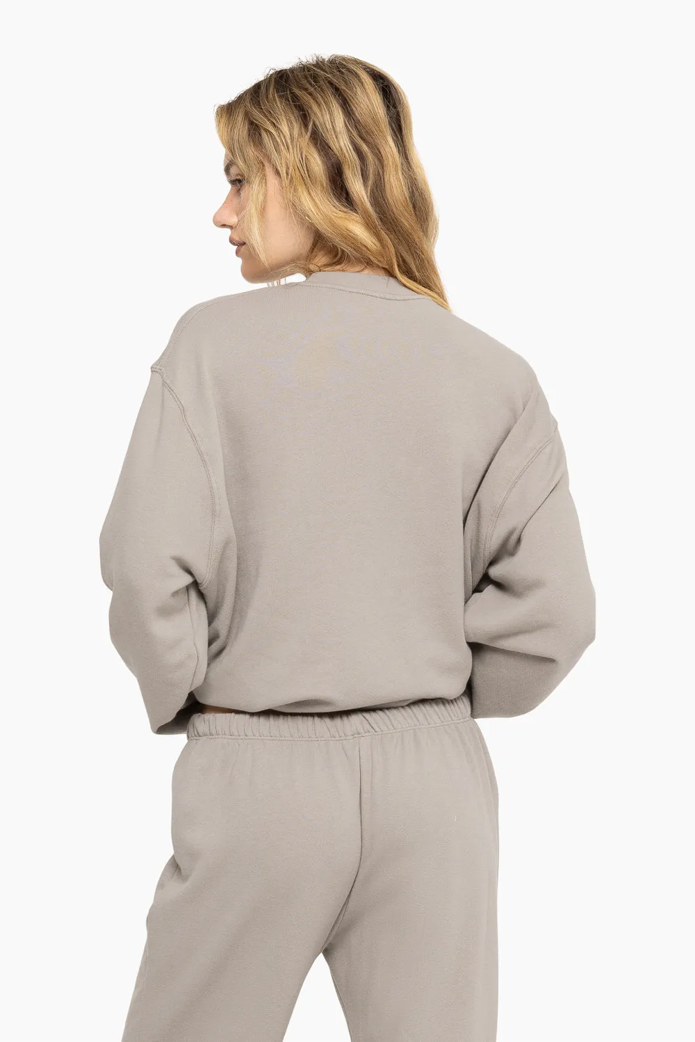 LIGHTWEIGHT SWEATS CLASSIC CREWNECK - BREEZE sold by SETactive product image thumbnail 2