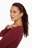SATIN PADDED HEADBAND - SCARLET sold by SETactive