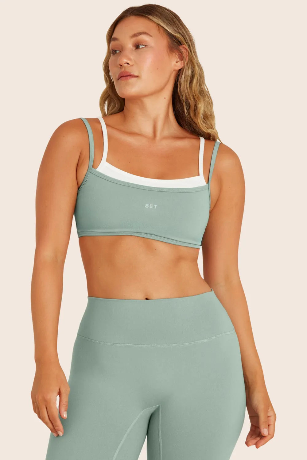 FORMCLOUD® DOUBLE SCOOP BRA - JUNGLE sold by SETactive product image thumbnail 3