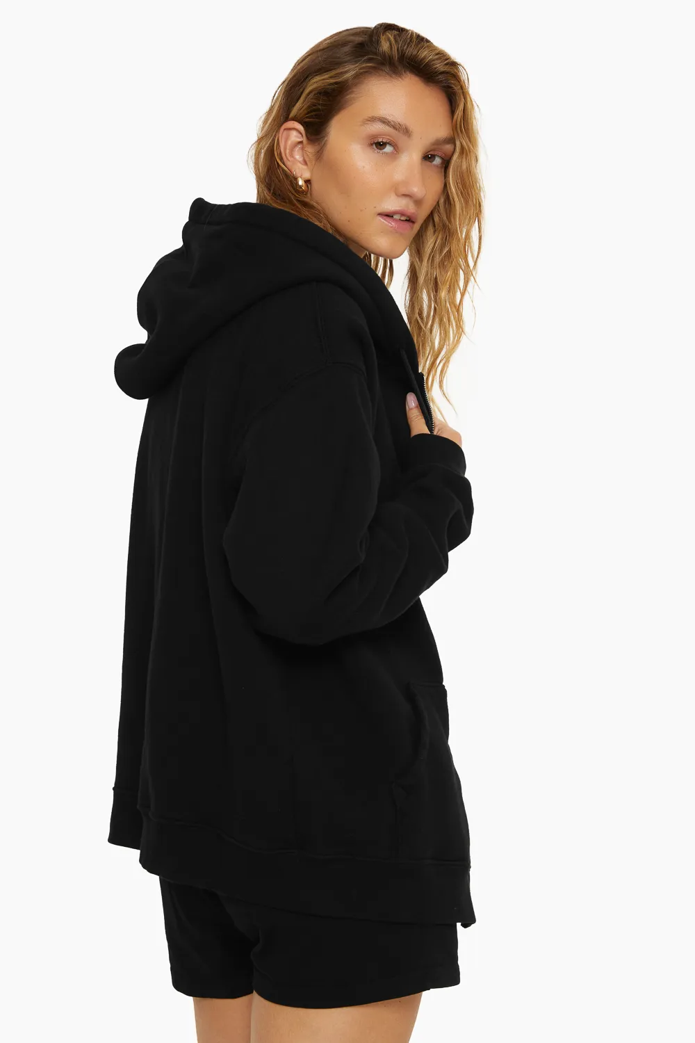 OVERSIZED ZIP HOODIE 1.0 - ONYX sold by SETactive product image thumbnail 2