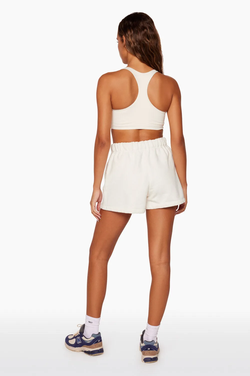 SWEAT SHORTS 1.0 - BLANC sold by SETactive product image thumbnail 3