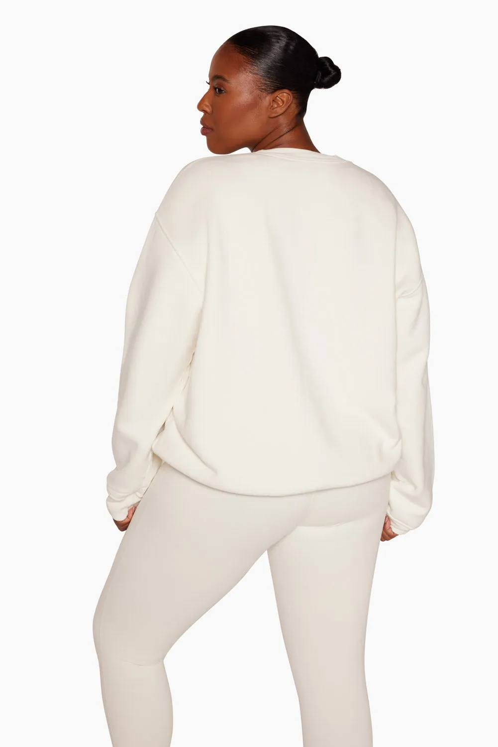 CREWNECK 1.0 - BLANC sold by SETactive product image thumbnail 3
