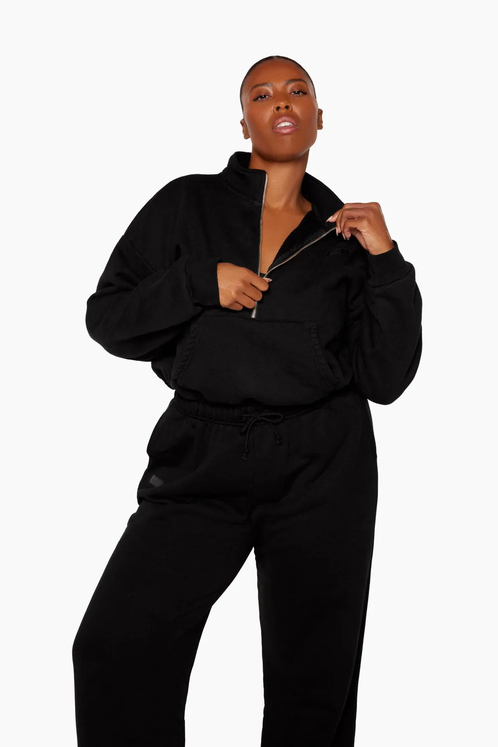 HALF ZIP 1.0 - ONYX sold by SETactive product image thumbnail 2
