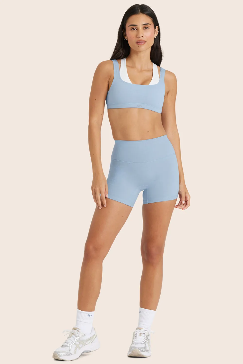 FORMCLOUD® BIKE SHORTS - FROST sold by SETactive product image thumbnail 2