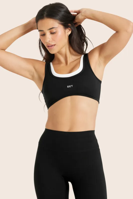 FORMCLOUD® LAYER RISE BRA - ONYX sold by SETactive