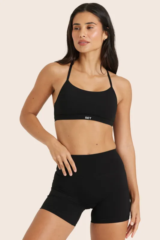 SPORTBODY® Y BACK BRA - ONYX sold by SETactive