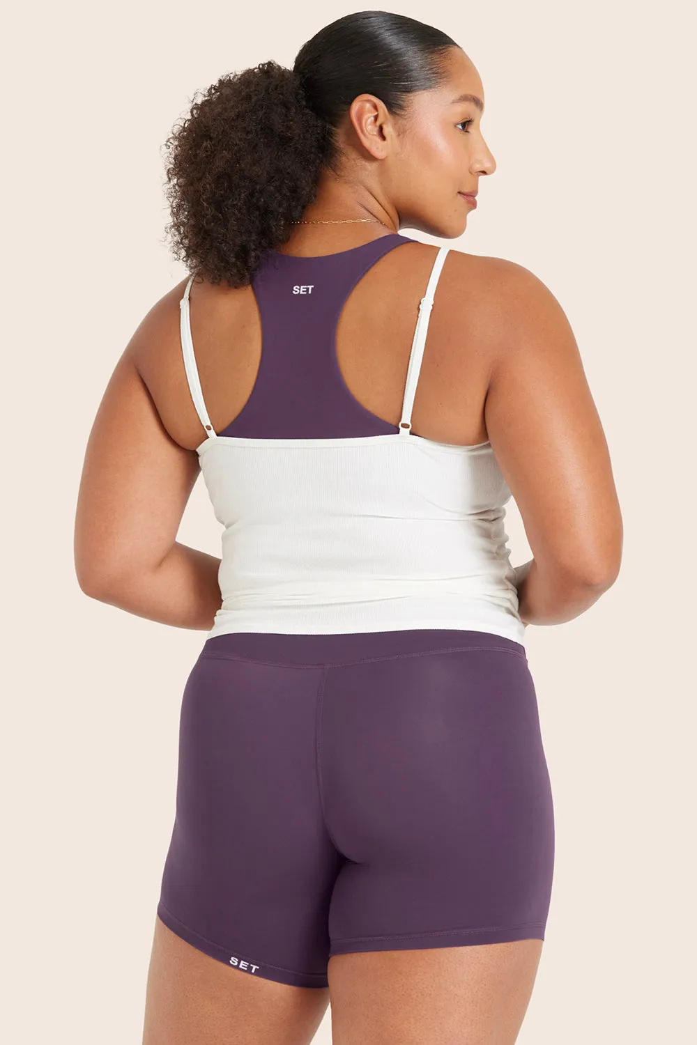 SPORTBODY® LAYERED CAMI BRA - SPARKLE sold by SETactive product image thumbnail 2