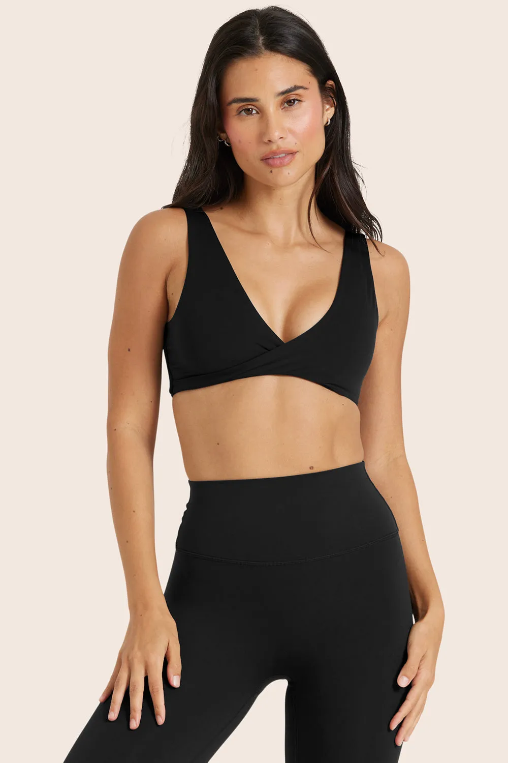 AIRLUXE™ BREATHE WRAP BRA - ONYX sold by SETactive product image thumbnail 3
