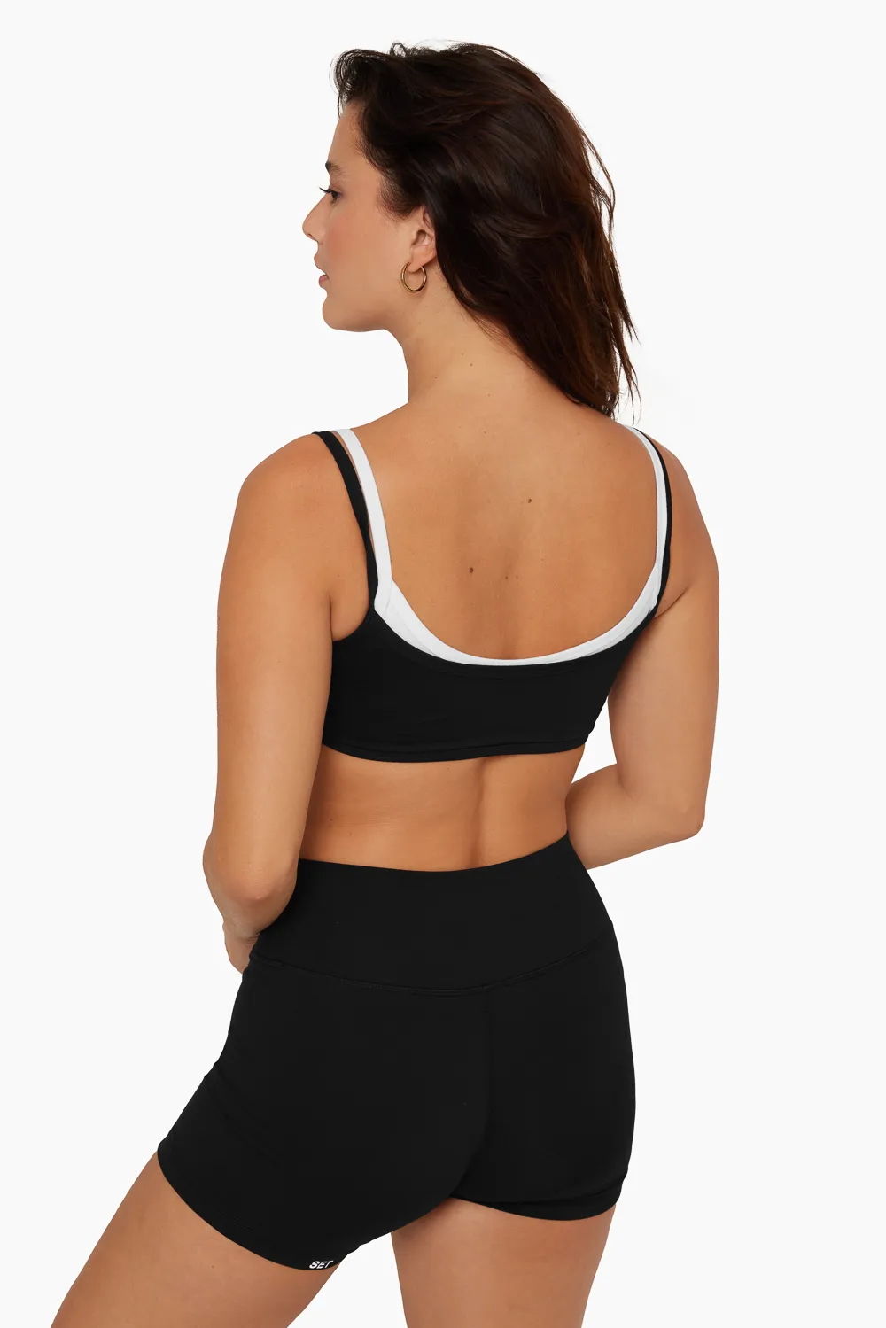 FORMCLOUD® DOUBLE SCOOP BRA - ONYX sold by SETactive product image thumbnail 5