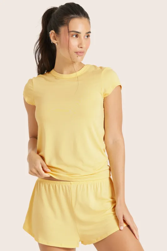 SLEEP JERSEY GIRLFRIEND TEE - DANDELION sold by SETactive