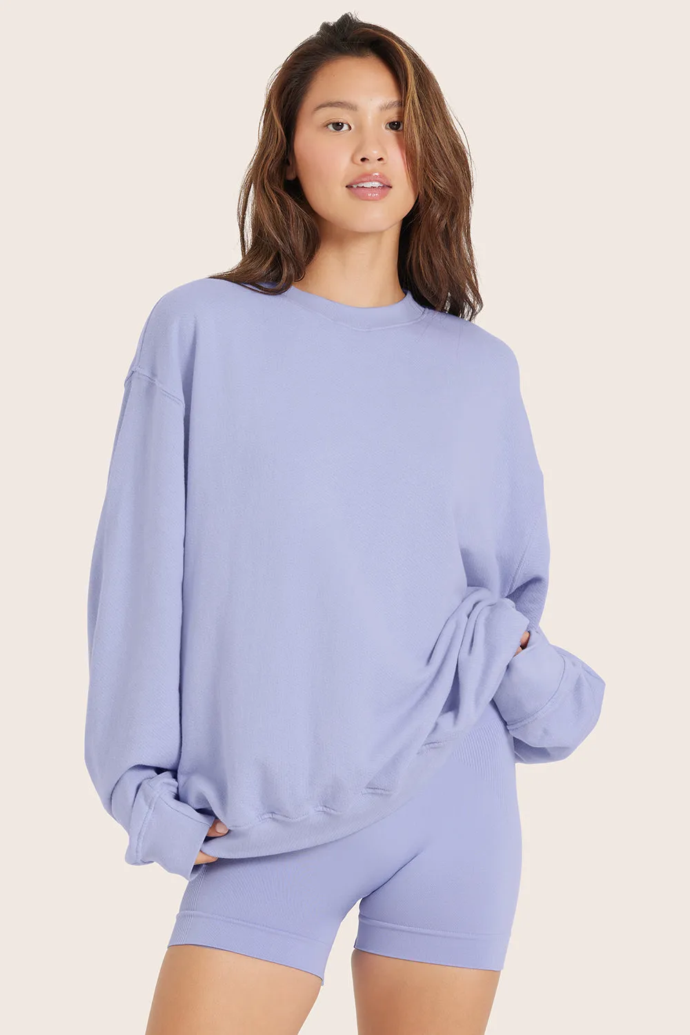 LIGHTWEIGHT SWEATS CLASSIC CREWNECK - LILY sold by SETactive