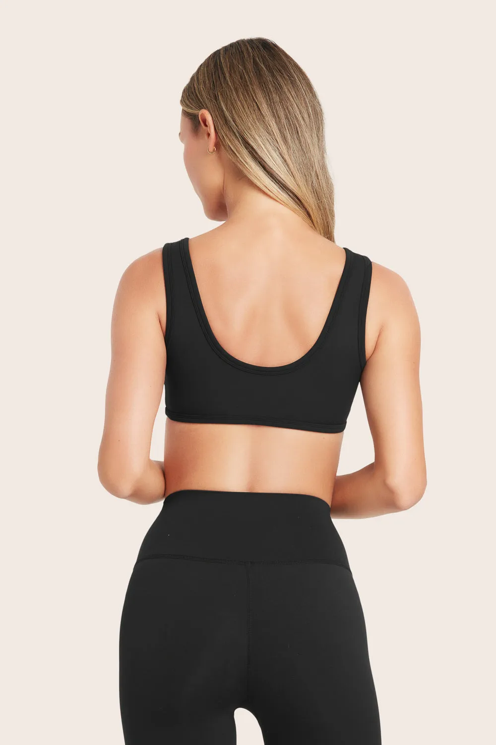 AIRLUXE BREATHE SCOOP BRA - ONYX sold by SETactive product image thumbnail 5