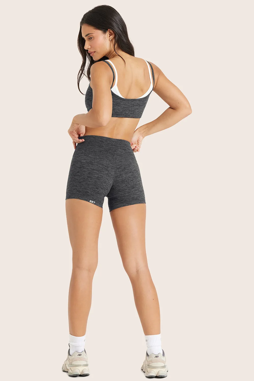 FORMCLOUD® CLOUD SHORTS - PEPPER HEATHER GREY 1.0 sold by SETactive product image thumbnail 3