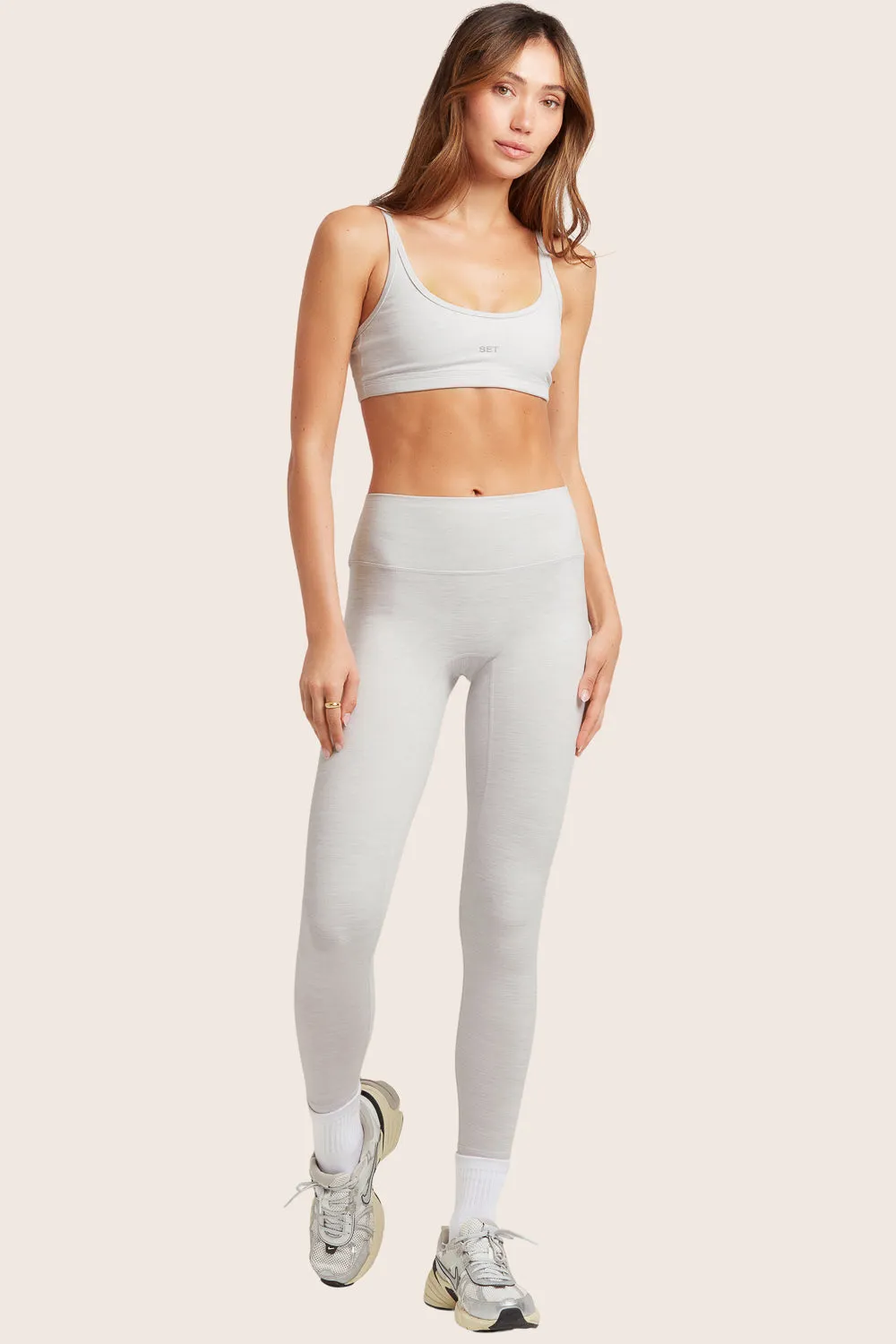 FORMCLOUD® CLOUD LEGGINGS - HEATHER GREY sold by SETactive product image thumbnail 2