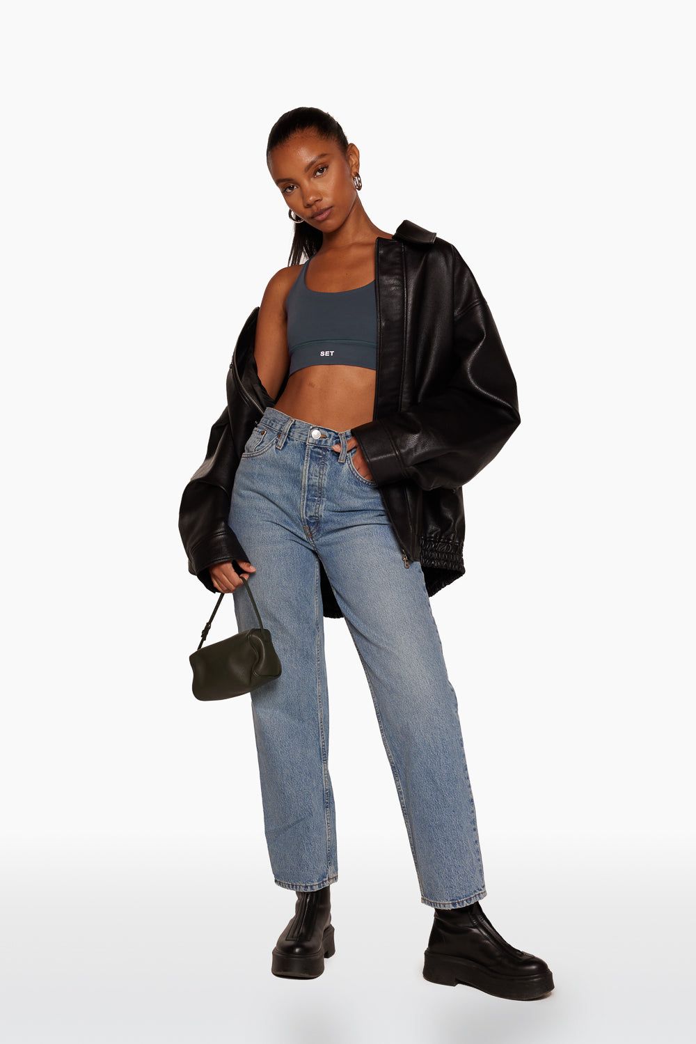 LUXFORM® SCOOP Y BRA - INK sold by SETactive product image thumbnail 3