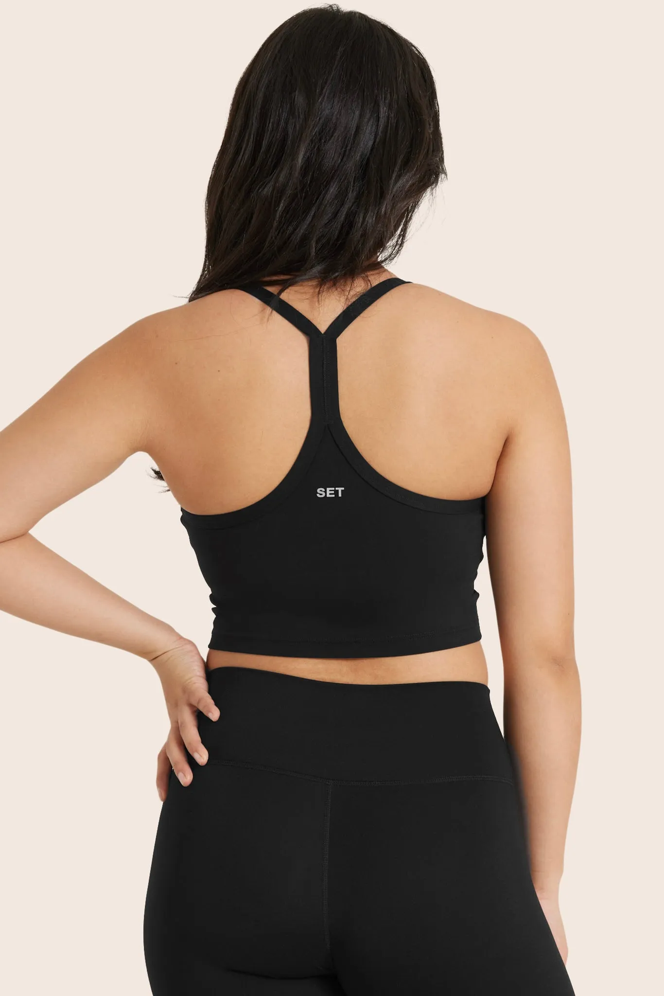 SPORTBODY® SPORTY Y CAMI BRA - ONYX sold by SETactive product image thumbnail 2