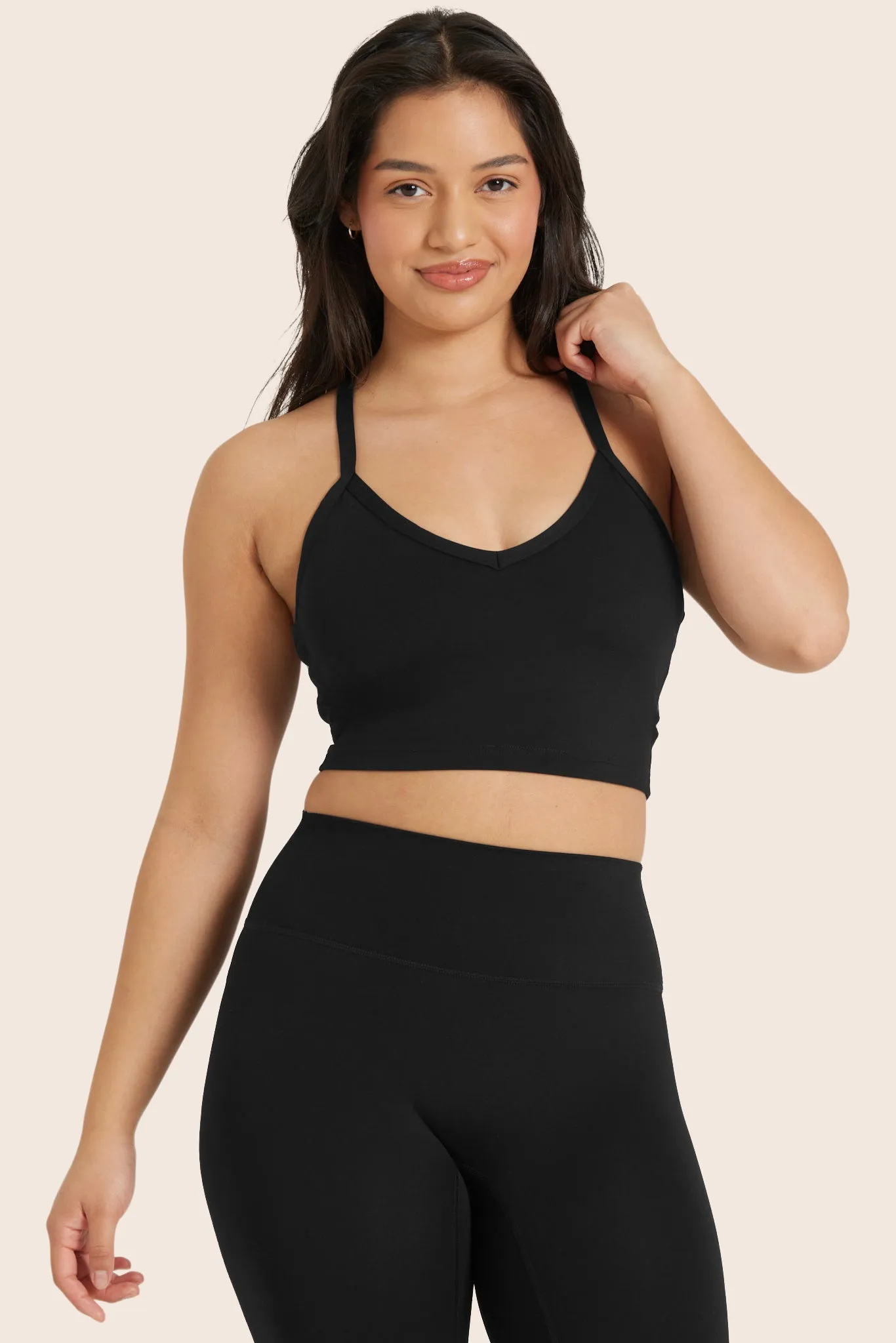 SPORTBODY® SPORTY Y CAMI BRA - ONYX sold by SETactive product image thumbnail 3