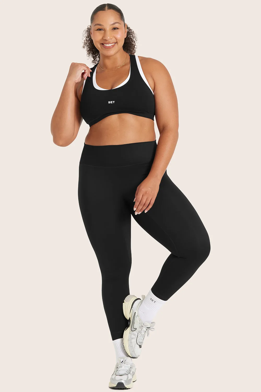 SPORTBODY® SPORTY LEGGINGS - ONYX sold by SETactive product image thumbnail 2