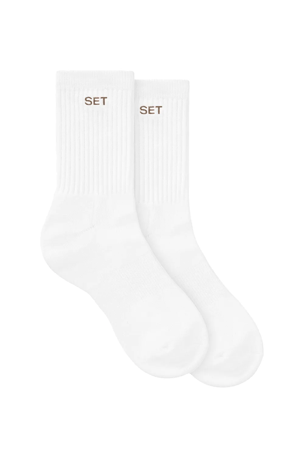 SET SOCKS - WHITE/TRUFFLE sold by SETactive