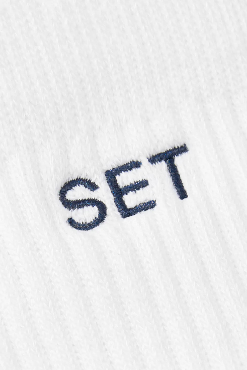 SET SOCKS - WHITE/OXFORD sold by SETactive product image thumbnail 3