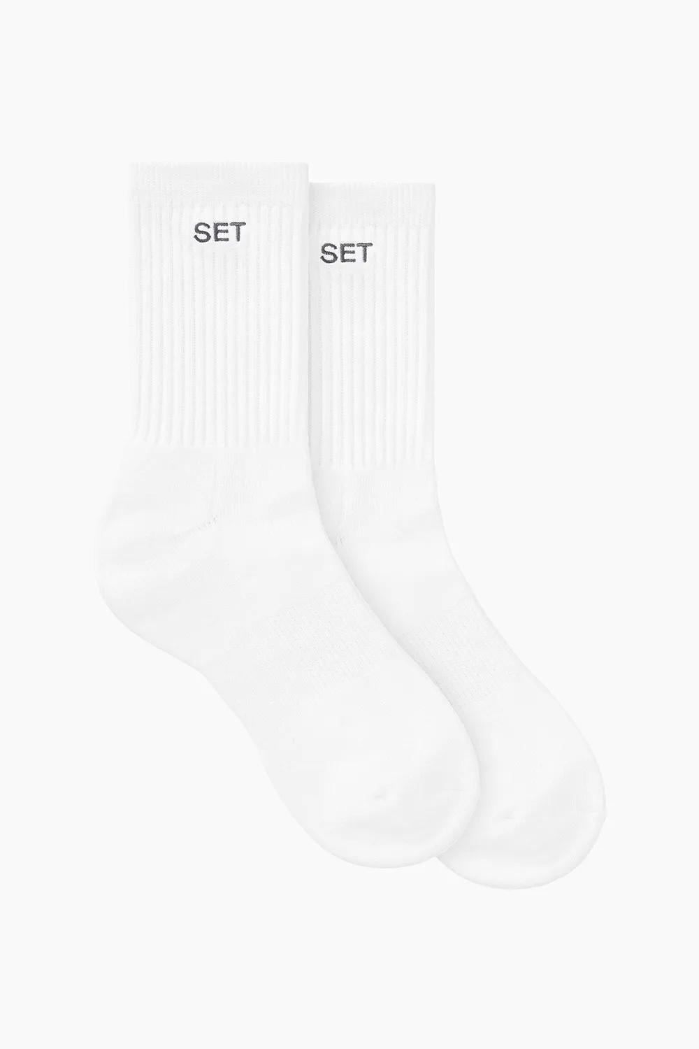 SET SOCKS - WHITE/GRAPHITE sold by SETactive