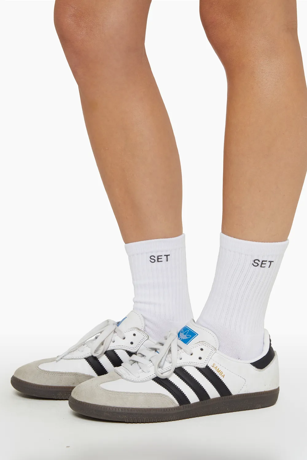 SET SOCKS - WHITE/GRAPHITE sold by SETactive product image thumbnail 2