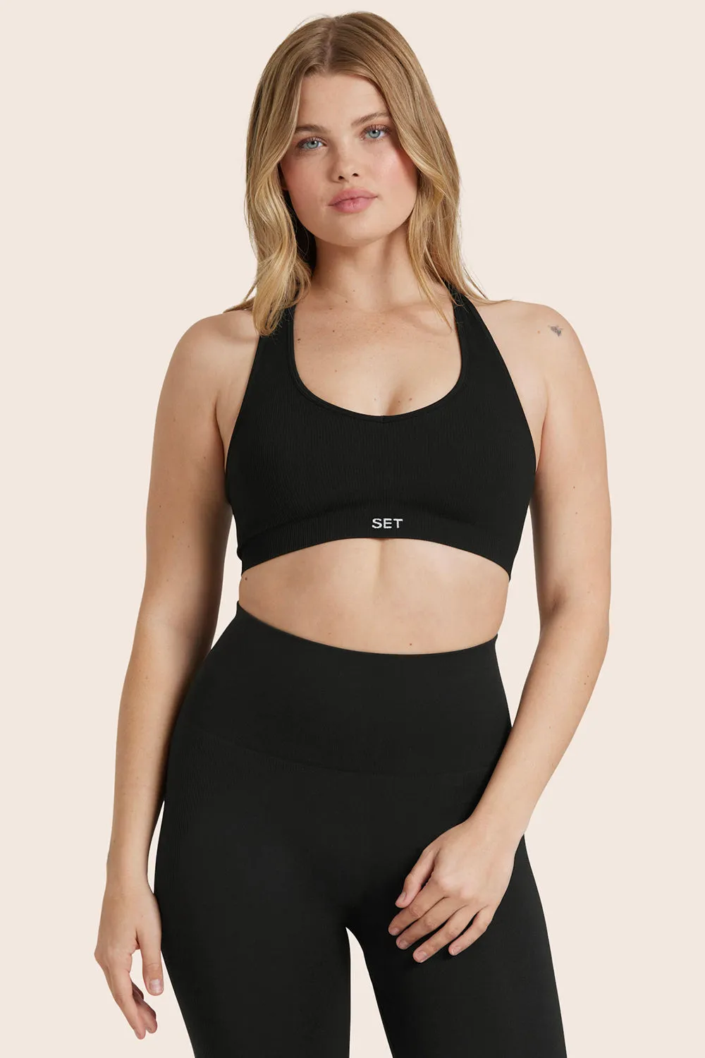 SCULPTFLEX® POWER RACER BRA - ONYX sold by SETactive