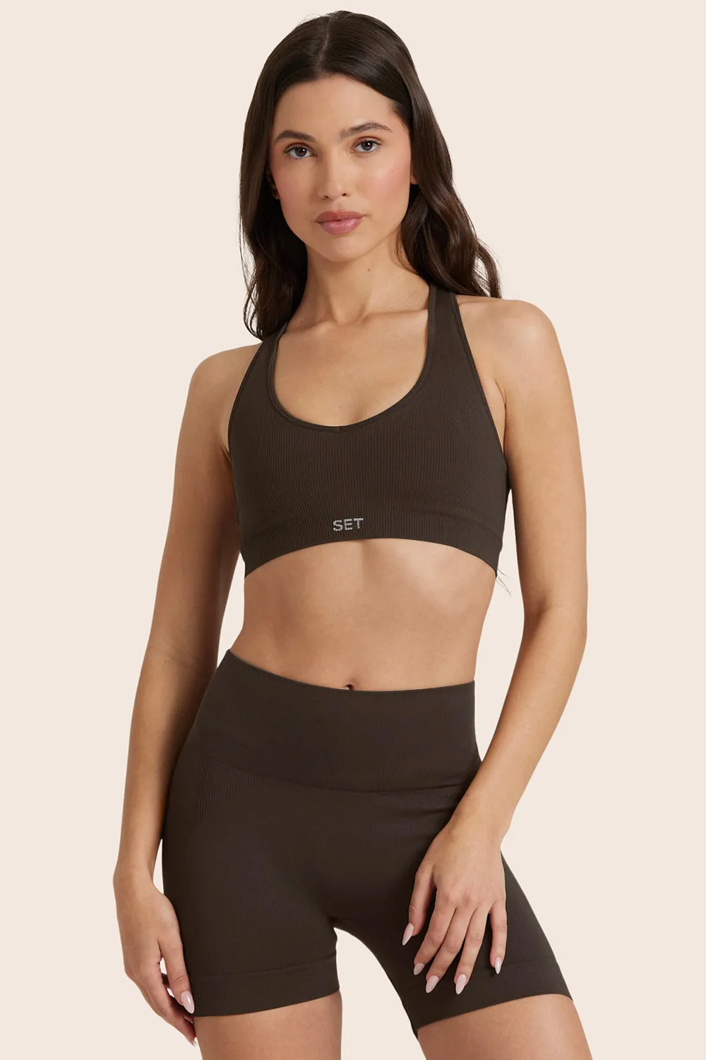 SCULPTFLEX® POWER RACER BRA - ESPRESSO sold by SETactive