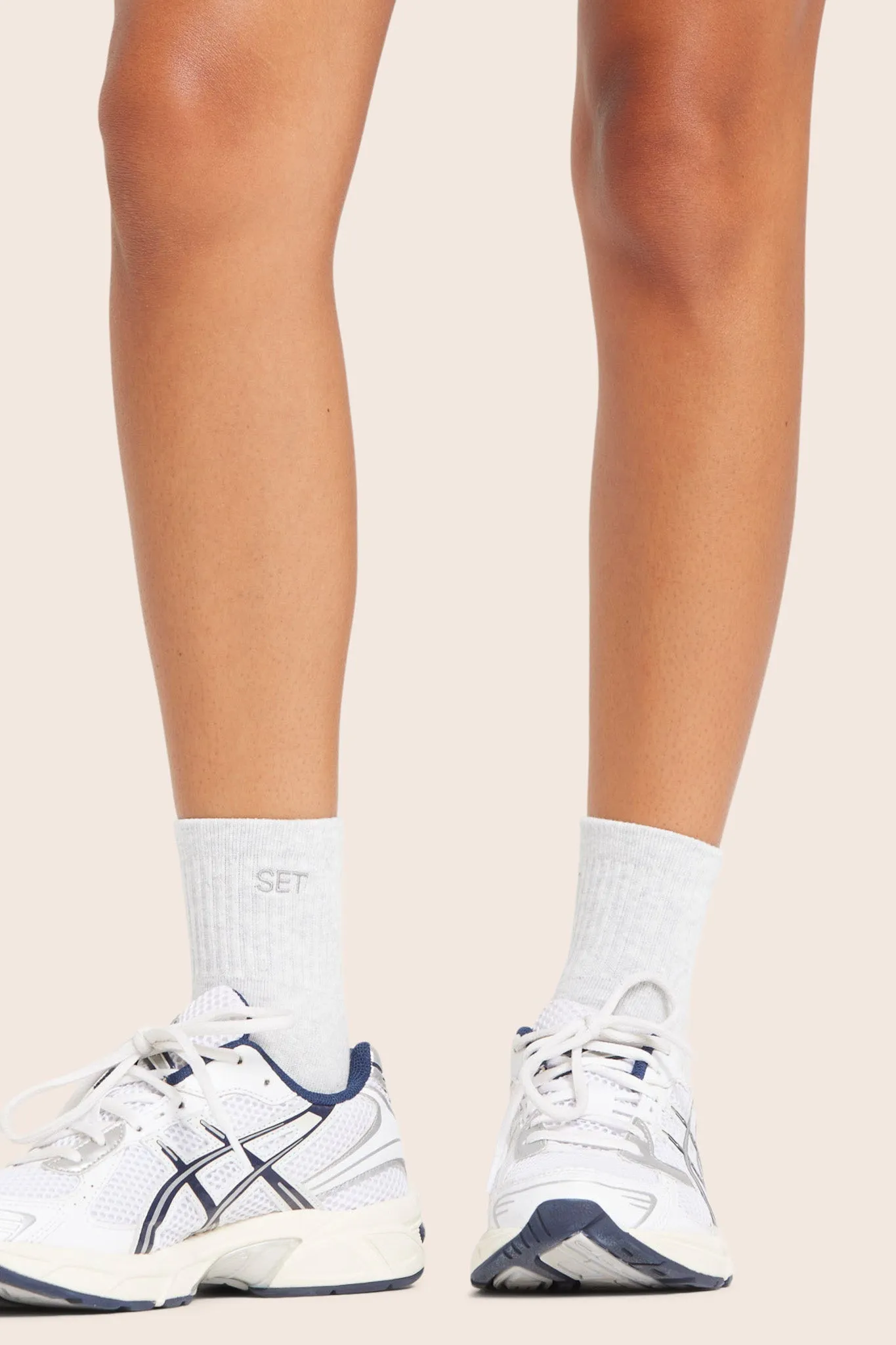 SET SHORTY SOCKS - HEATHER GREY sold by SETactive product image thumbnail 4