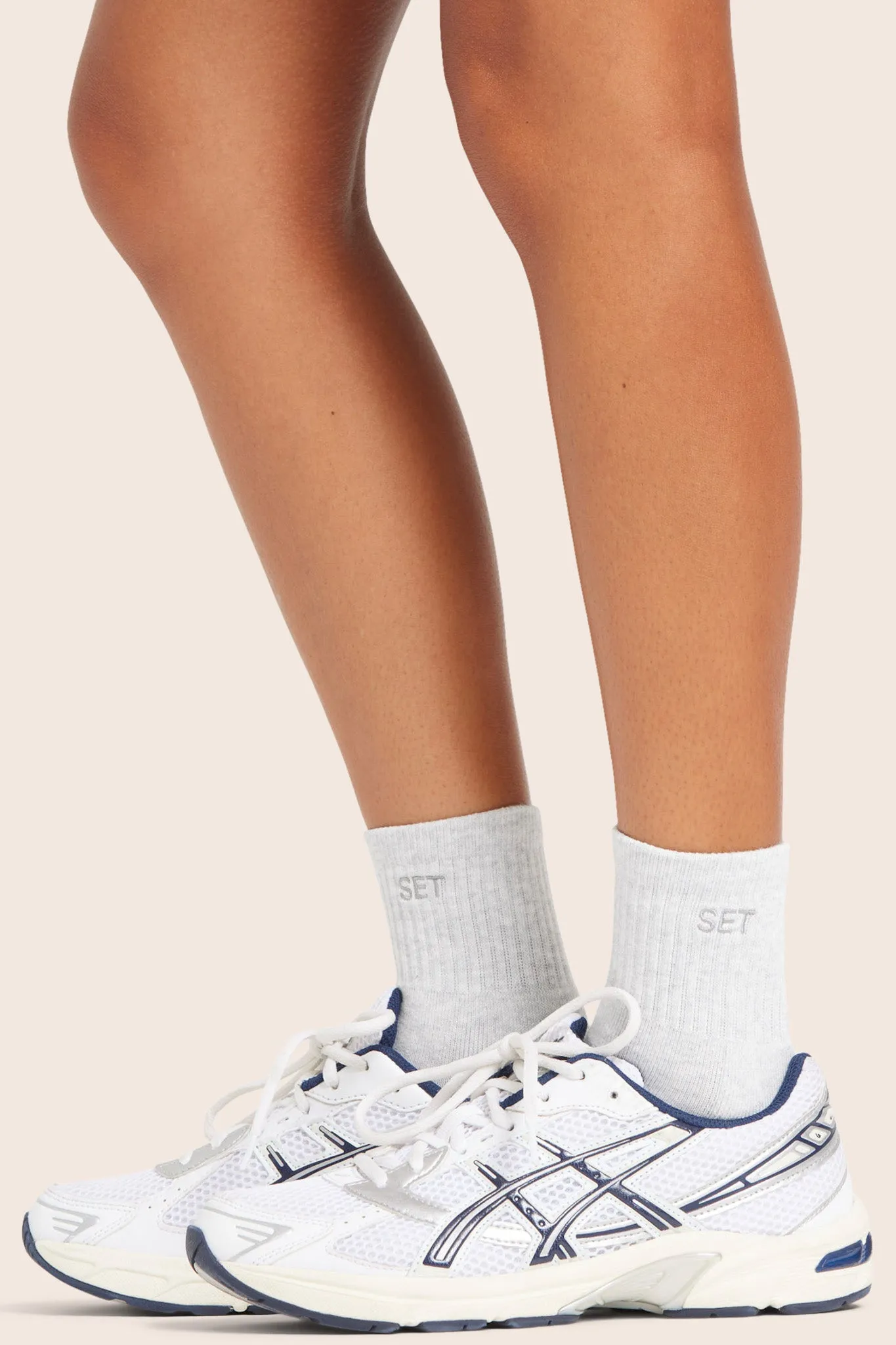 SET SHORTY SOCKS - HEATHER GREY sold by SETactive product image thumbnail 5