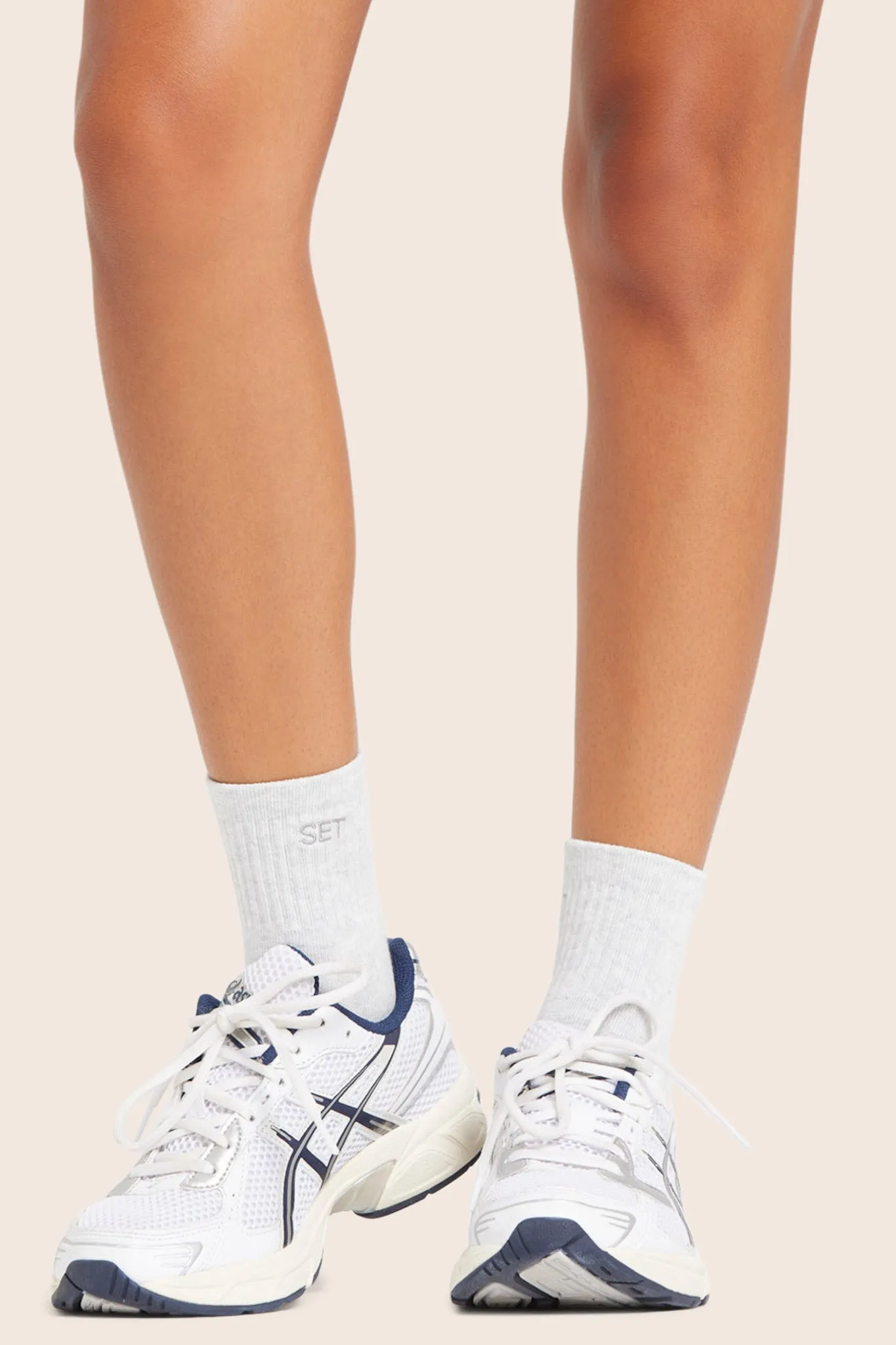 SET SHORTY SOCKS - HEATHER GREY sold by SETactive product image thumbnail 3