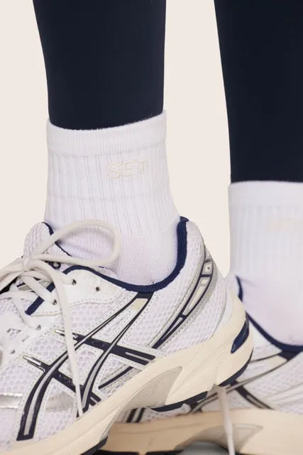 SET SHORTY SOCKS - WHITE/BLANC sold by SETactive product image thumbnail 3