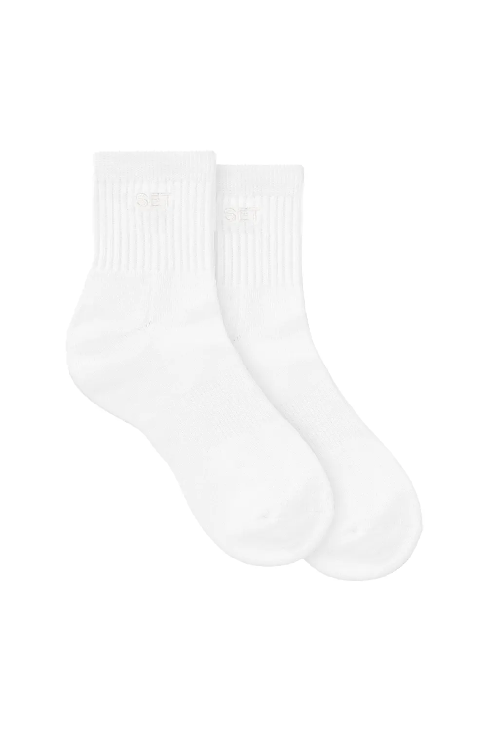 SET SHORTY SOCKS - WHITE/BLANC sold by SETactive