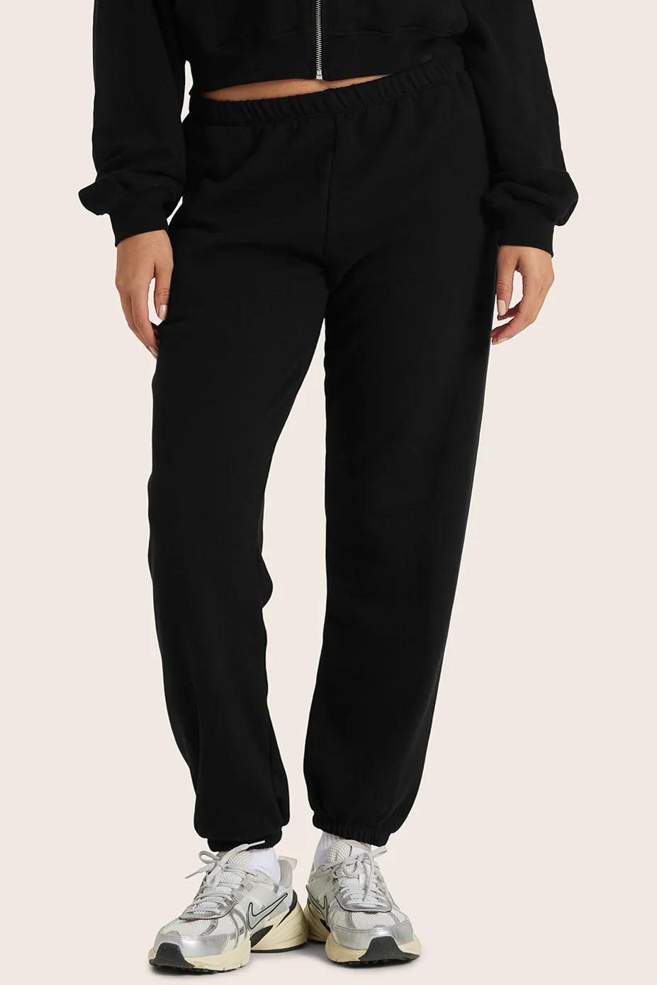 LIGHTWEIGHT SWEATS CLASSIC POCKET SWEATPANTS - ONYX sold by SETactive