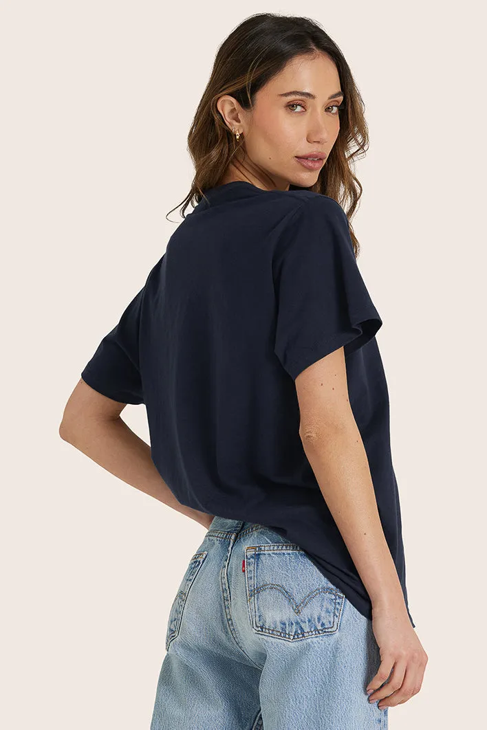 CLASSIC COTTON DAILY BOYFRIEND TEE - SPADES sold by SETactive product image thumbnail 3