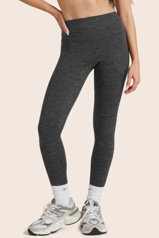FORMCLOUD® CLOUD HIGH-RISE LEGGINGS - PEPPER HEATHER GREY sold by SETactive