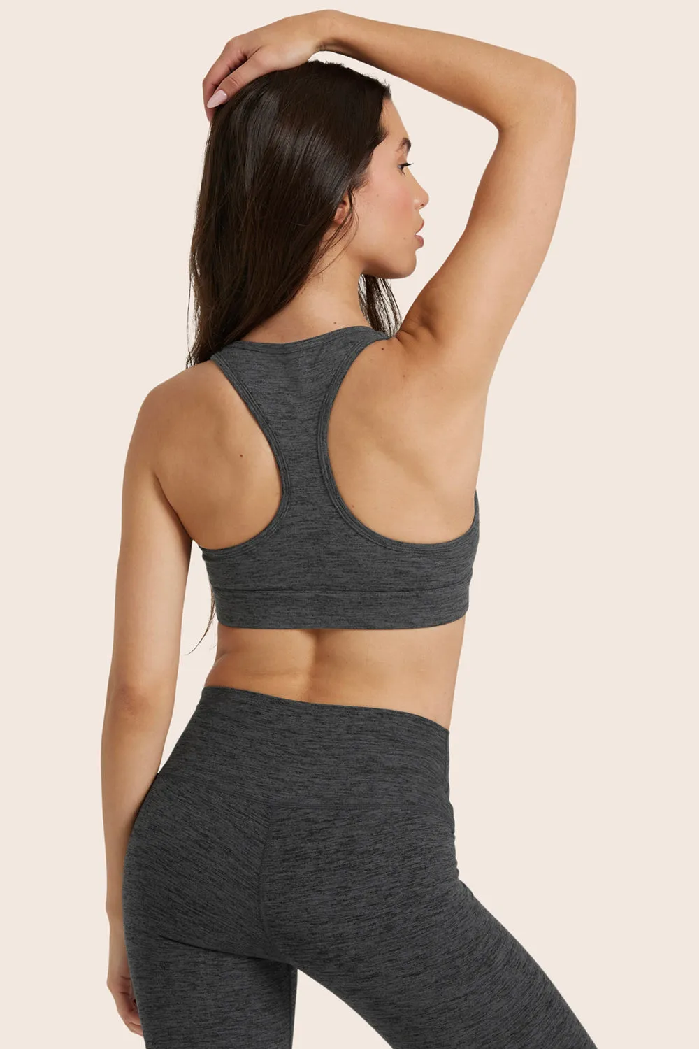 FORMCLOUD® CLOUD STAPLE BRA - PEPPER HEATHER GREY sold by SETactive product image thumbnail 2