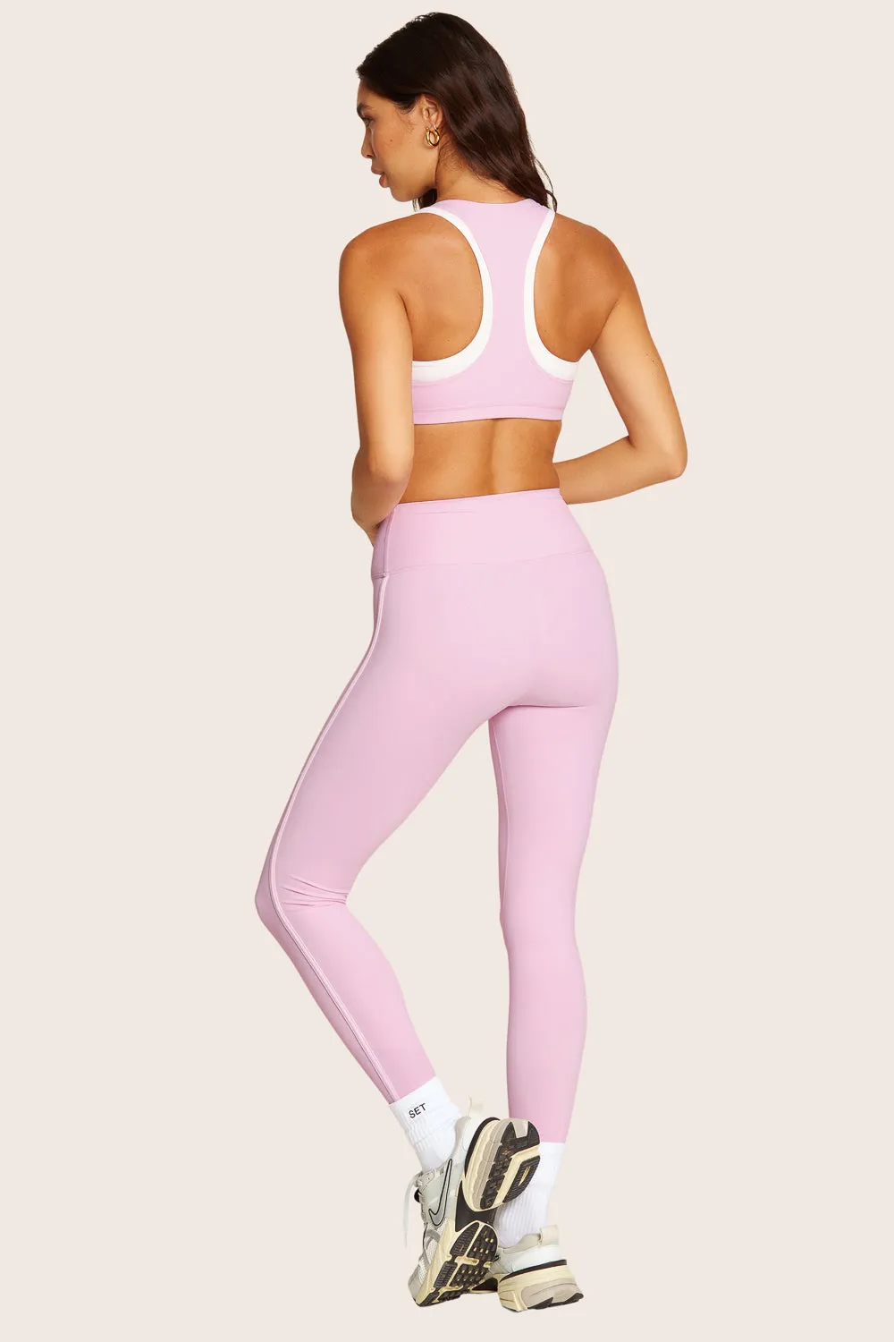 SPORTBODY® SPORTY STRIPE LEGGINGS - PRIMROSE sold by SETactive product image thumbnail 3