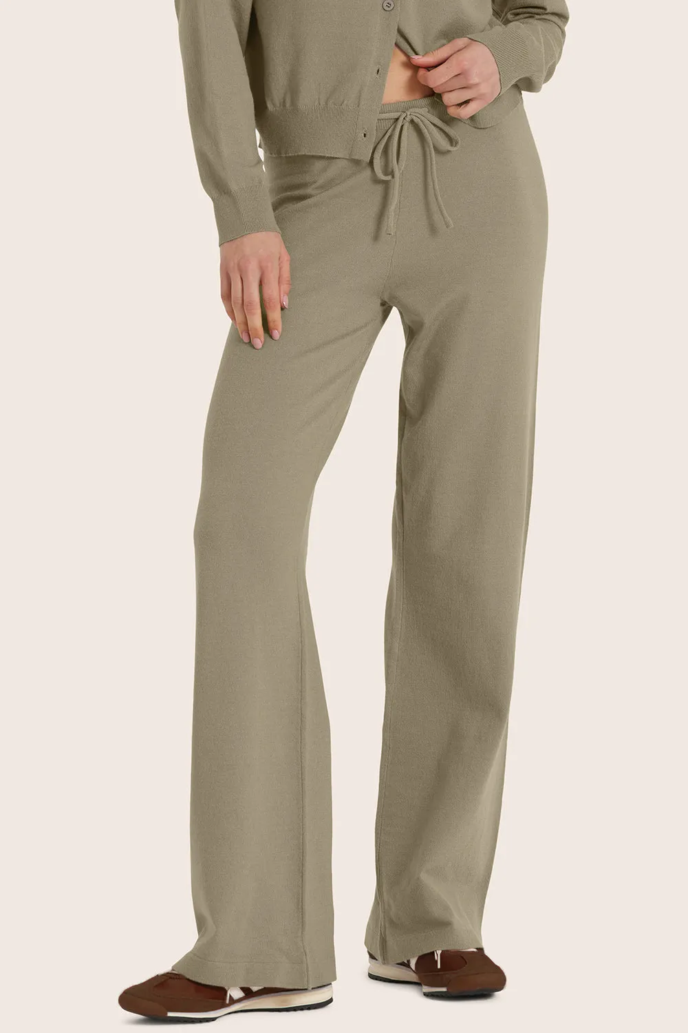 FLAT KNIT EVERYDAY PANTS - ROSEPINE sold by SETactive