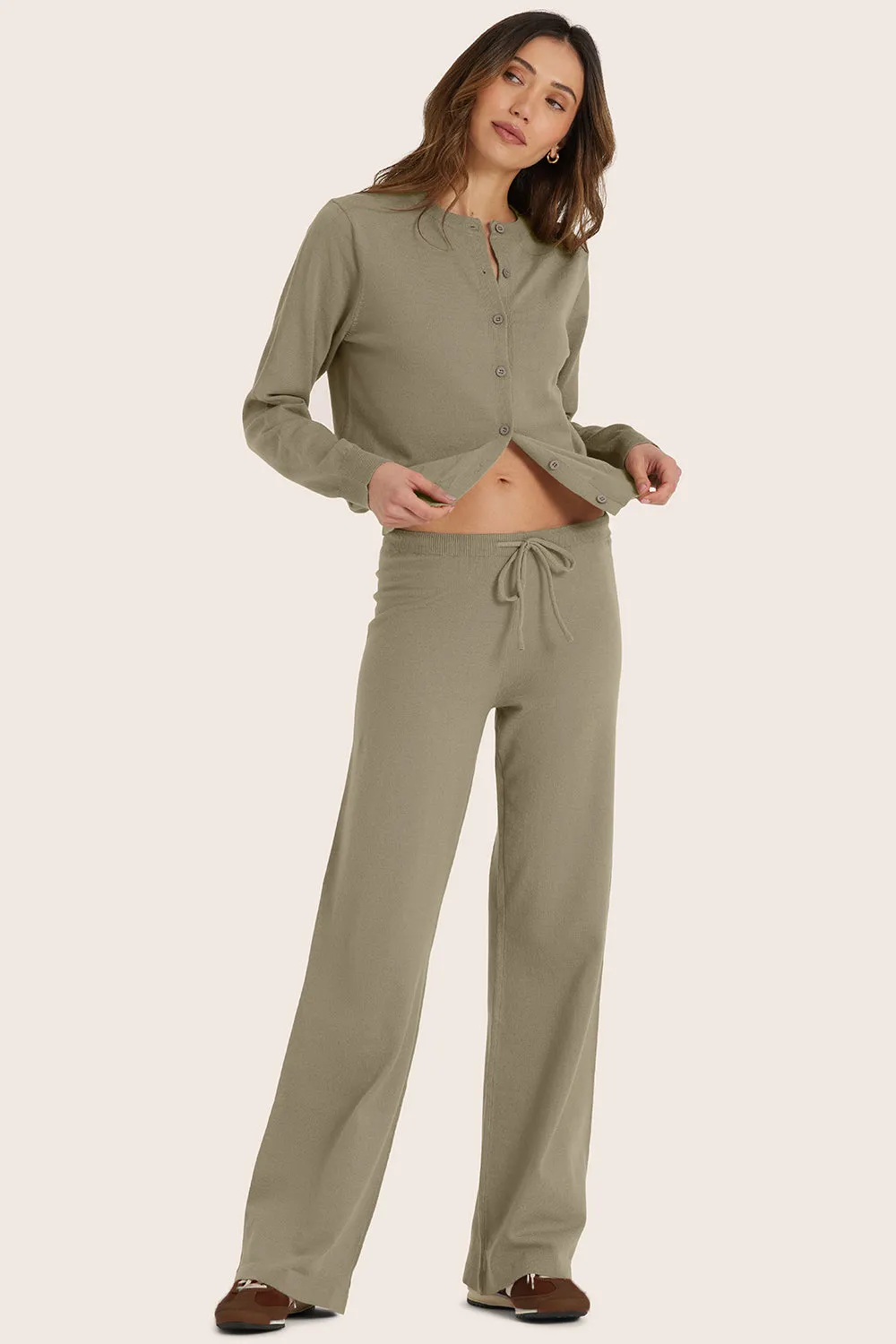 FLAT KNIT EVERYDAY PANTS - ROSEPINE sold by SETactive product image thumbnail 2