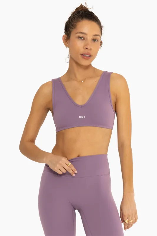 SPORTBODY® SPORTY DIP BRA - NIGHTFALL sold by SETactive
