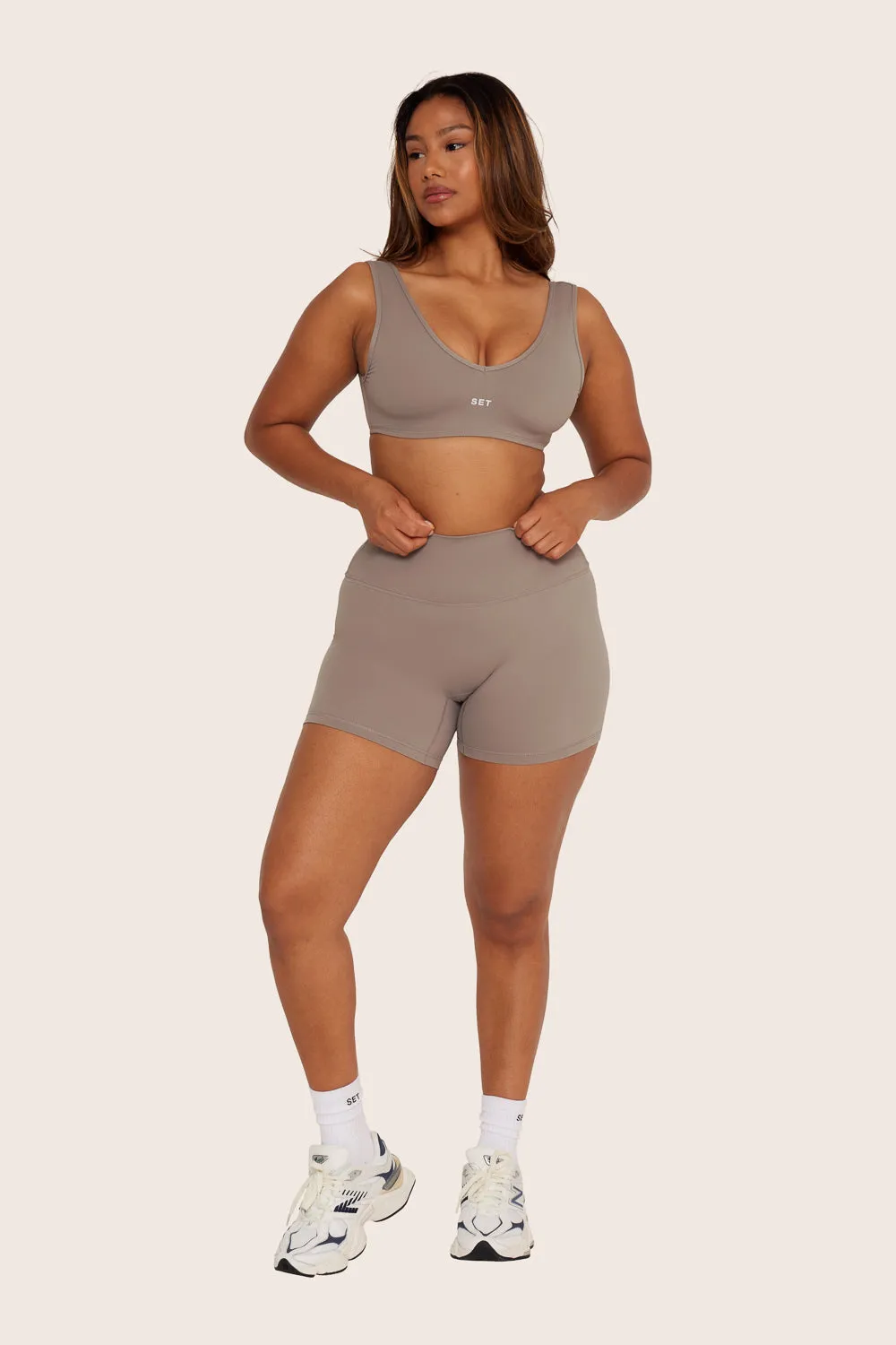 SPORTBODY® SPORTY SHORTS - STONE sold by SETactive product image thumbnail 2