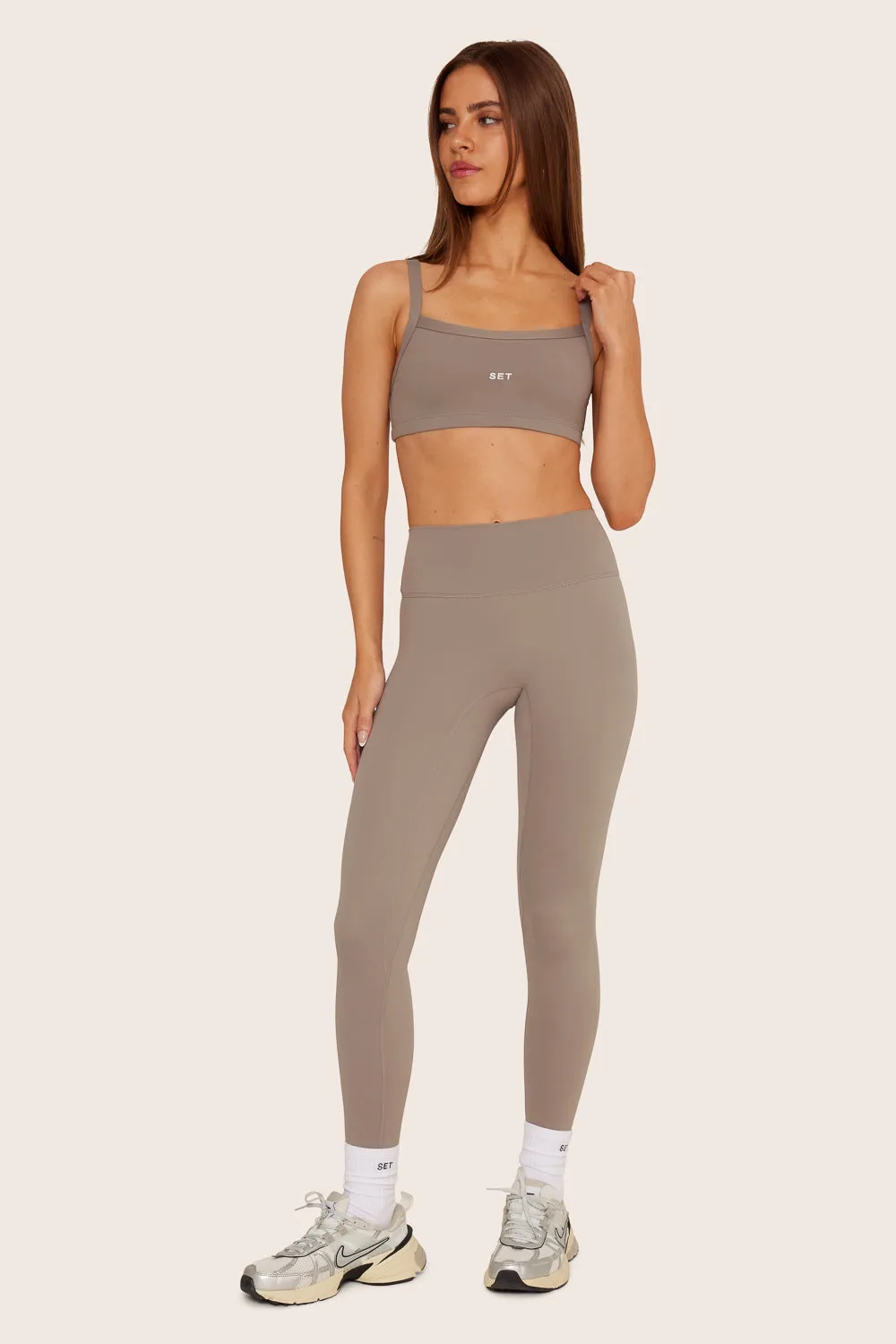 SPORTBODY® SPORTY LEGGINGS - STONE sold by SETactive product image thumbnail 2