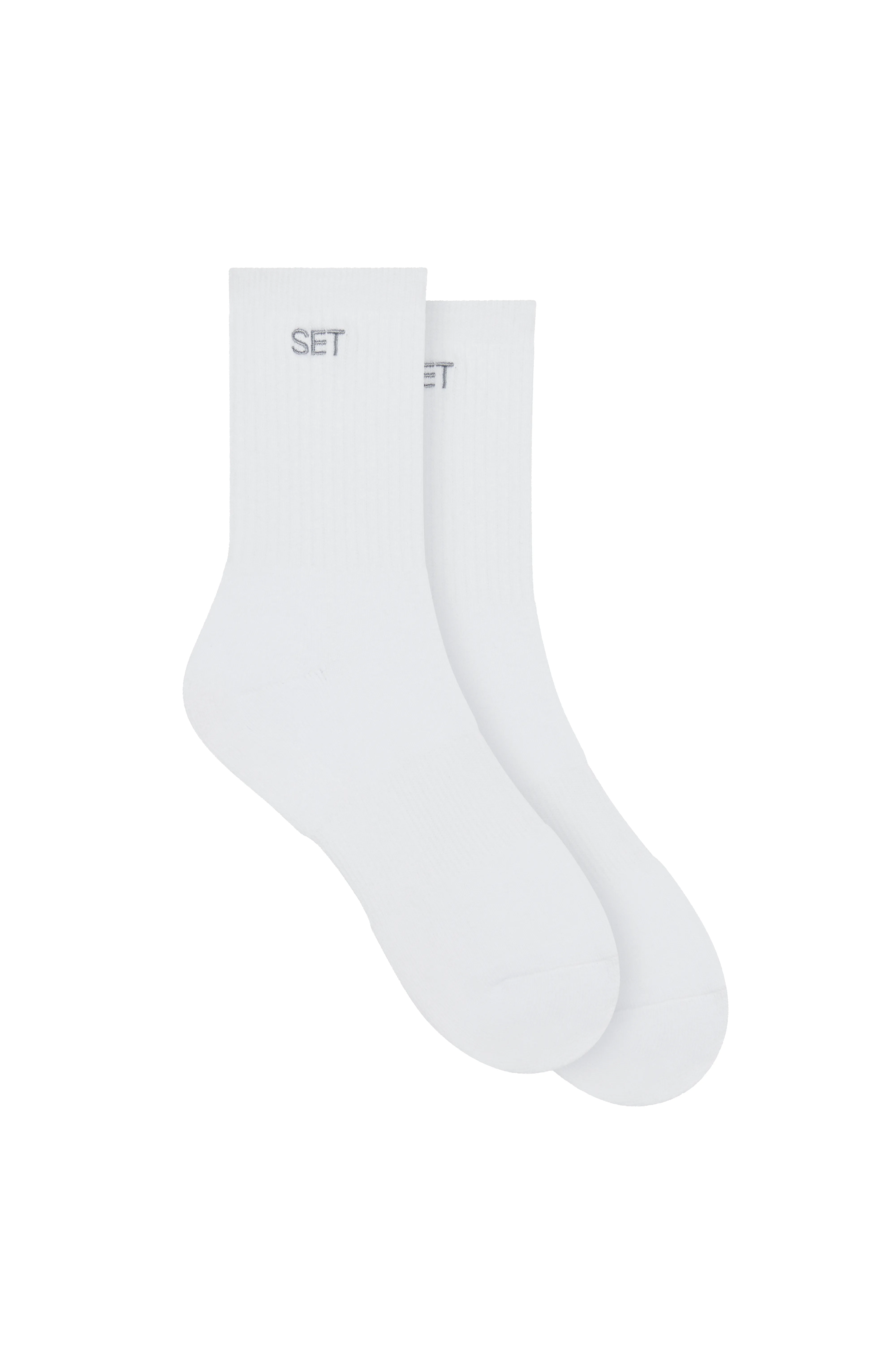 SET SOCKS - WHITE/PLATINUM sold by SETactive