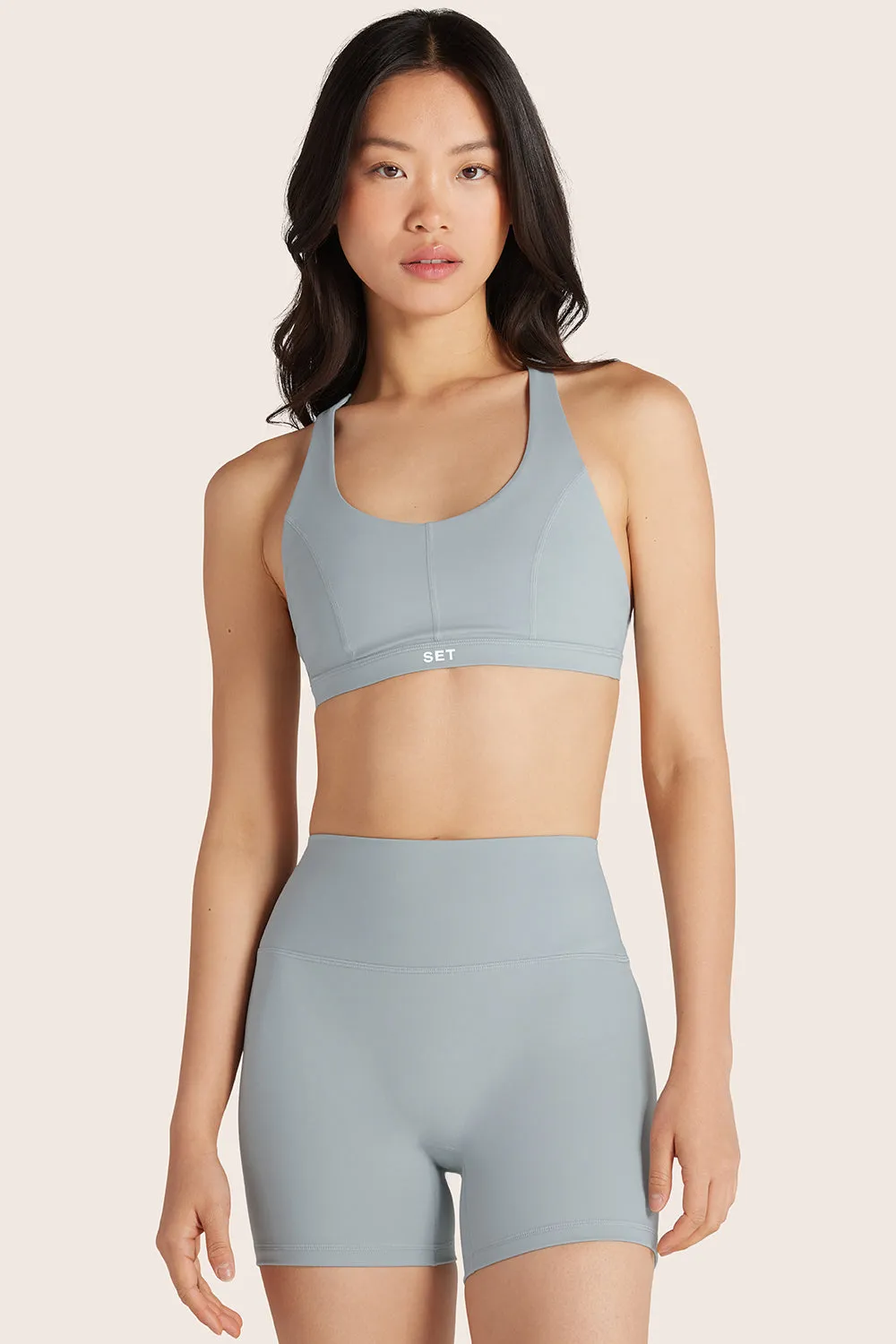 SPORTBODY® (BLOOPERS) SPORTY CONTOUR BRA - PLATINUM sold by SETactive