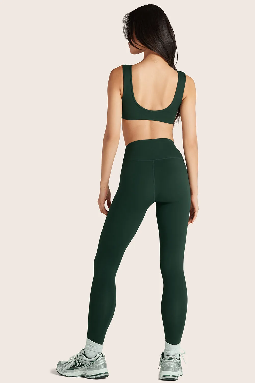 SPORTBODY® (BLOOPERS) SPORTY HIGH-RISE LEGGINGS - BEETLE sold by SETactive product image thumbnail 3