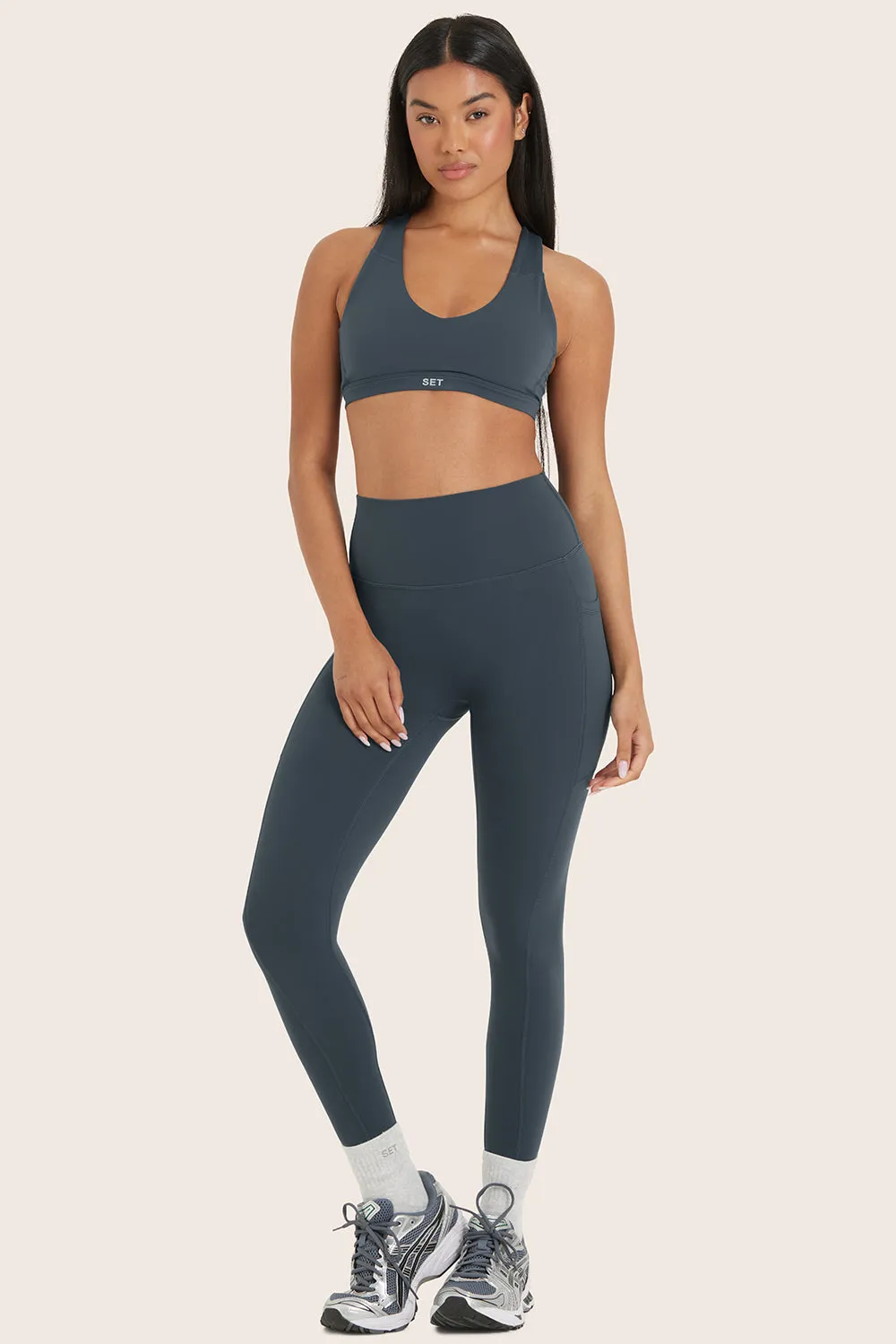 AIRLUXE BREATHE HIGH-RISE POCKET LEGGINGS - COMPASS sold by SETactive product image thumbnail 2