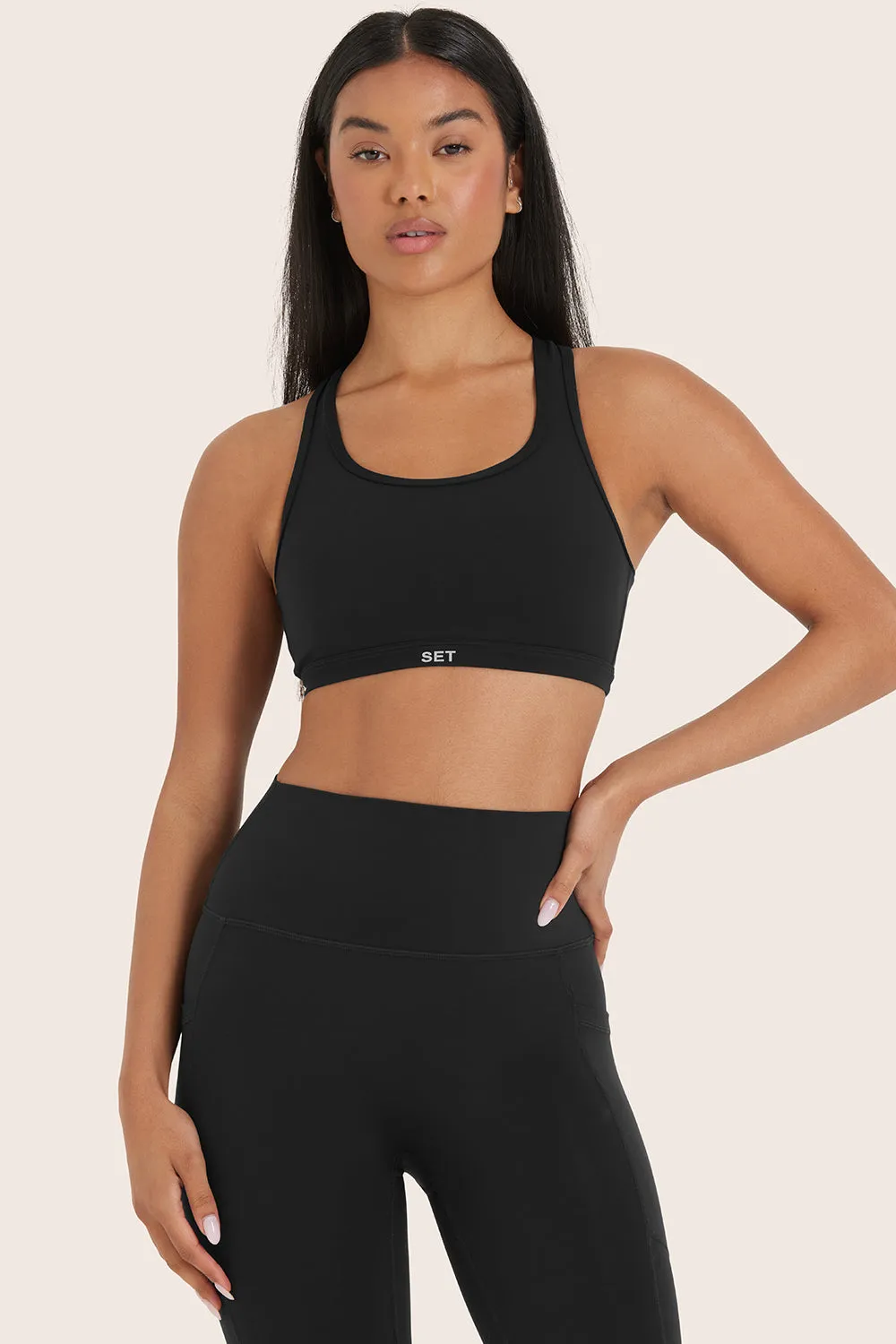 AIRLUXE™ BREATHE FLEX BRA - ONYX sold by SETactive product image thumbnail 3