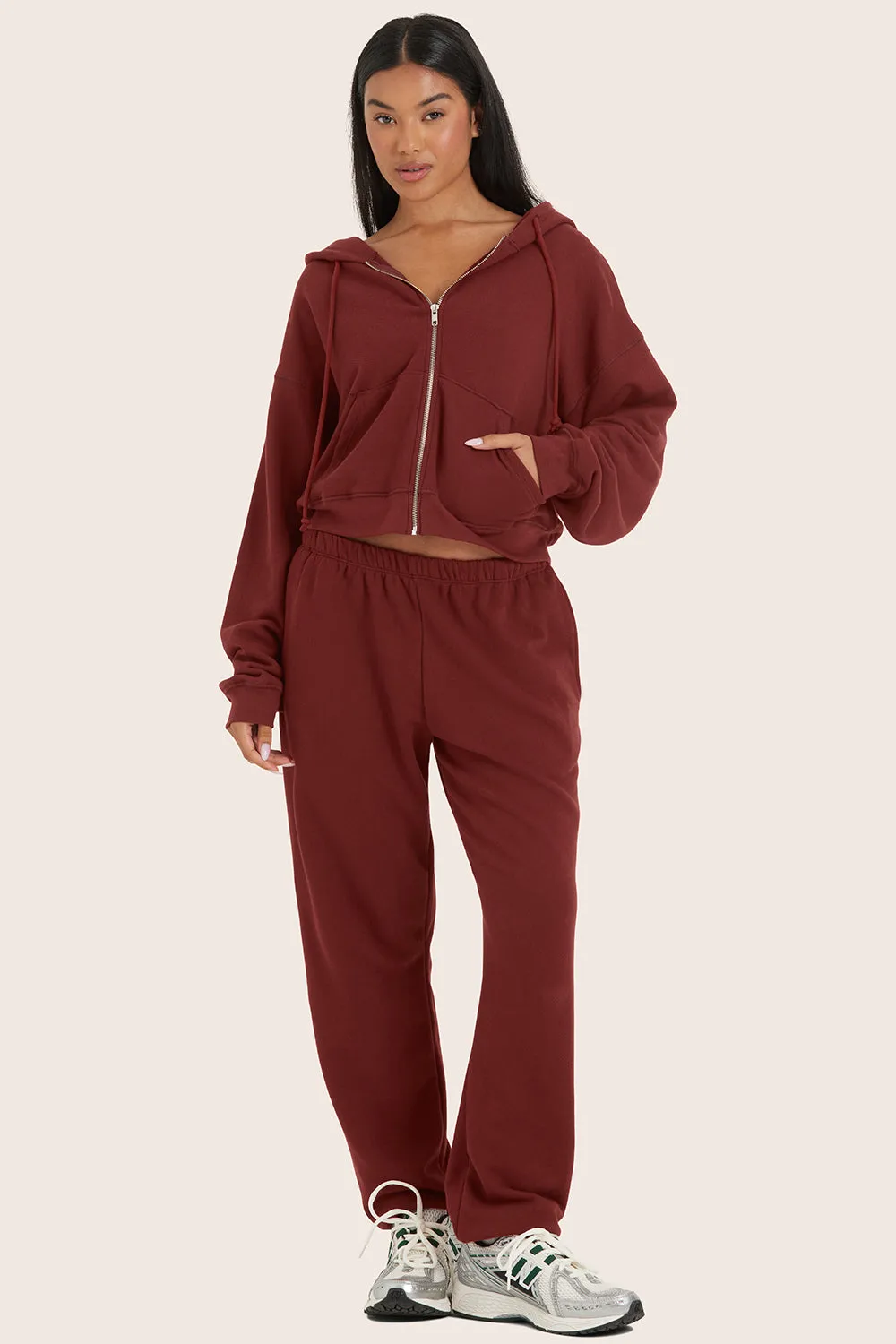 LIGHTWEIGHT SWEATS CLASSIC POCKET SWEATPANTS - TRAIL sold by SETactive product image thumbnail 4